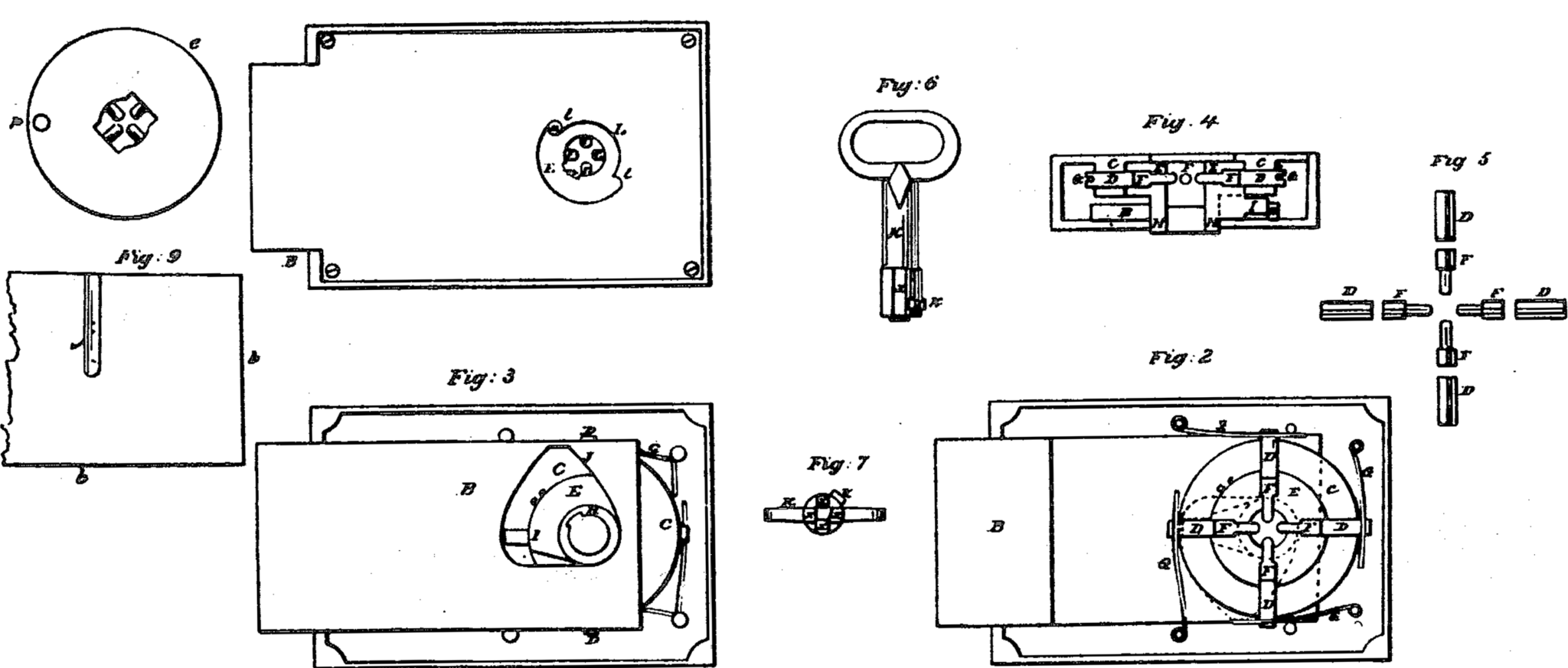 Evolution of Pintumbler locks